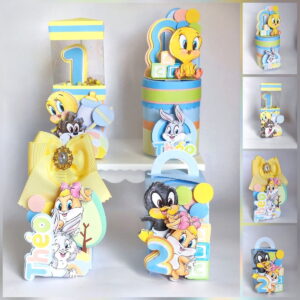 Arquivo de Corte Festa Looney Tunes Luxo - Studio e pdf