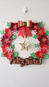 Arquivo de Corte Guirlanda de Natal