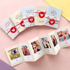 Arquivo de Corte Mini Álbum de Fotos Namorados 3 Cores