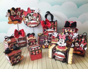Arquivo de Corte Minie e Mickey - STUDIO/PDF/PNG
