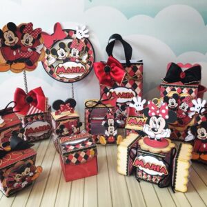 Arquivo de Corte Minie e Mickey - STUDIO/PDF/PNG