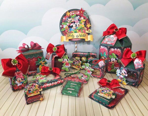 Arquivo de Corte Natal Mickey e Minnie