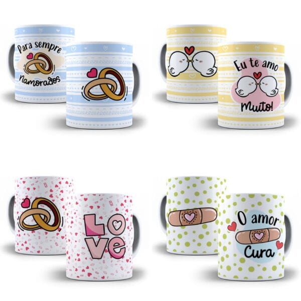 Arquivo Dia dos Namorados Artes P/ Balinha Card Caneca Mimos