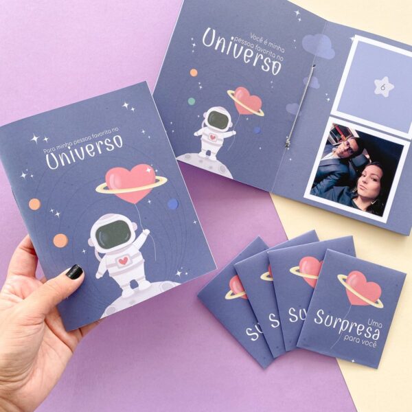 Arquivo Digital Álbum de Figurinhas Dia dos Namorados em PDF