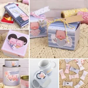 Arquivo Digital Mimos Namorados Caixinhas Caneca Álbum Tags