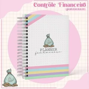Arquivo Digital Planner Financeiro Feminino