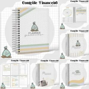 Arquivo Digital Planner Financeiro Masculino