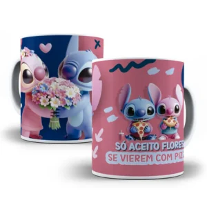 Arquivo Editável Dia dos Namorados: Tema Stitch