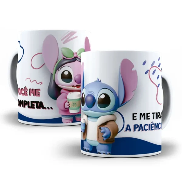 Arquivo Editável Dia dos Namorados: Tema Stitch