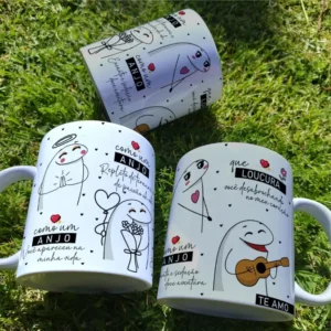 Arquivo Editável para Caneca - Frase Inspiradora Anjo