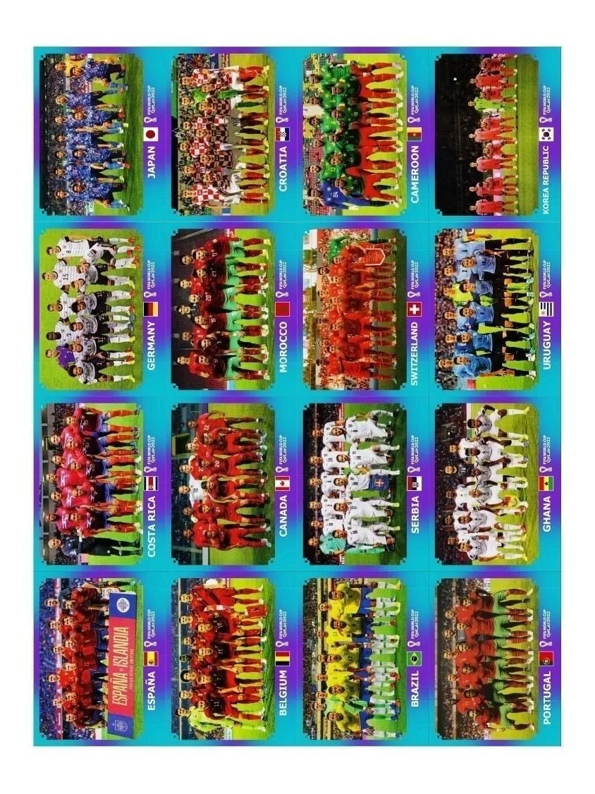 Arquivo Em Pdf Com Todas As Figurinhas Da Copa 2022 6 Arquivo Em Pdf Com Todas As Figurinhas Da Copa 2022