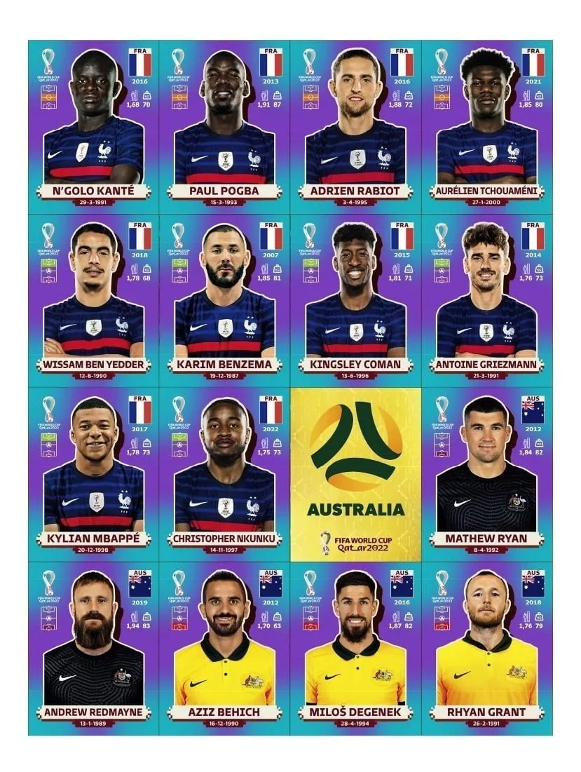 Arquivo Em Pdf Com Todas As Figurinhas Da Copa 2022 4 Arquivo Em Pdf Com Todas As Figurinhas Da Copa 2022