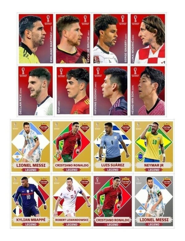 Arquivo Em Pdf Com Todas As Figurinhas Da Copa 2022