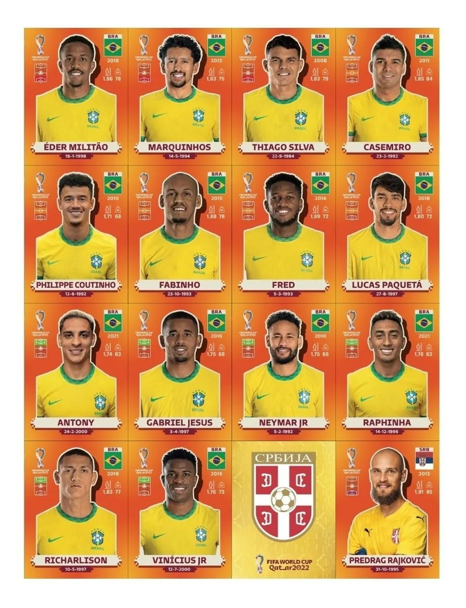 Arquivo Em Pdf Com Todas As Figurinhas Da Copa 2022 2 Arquivo Em Pdf Com Todas As Figurinhas Da Copa 2022