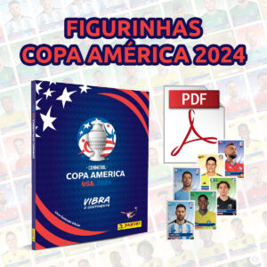 Arquivo PDF Figurinhas Copa América 2024 Estados Unidos