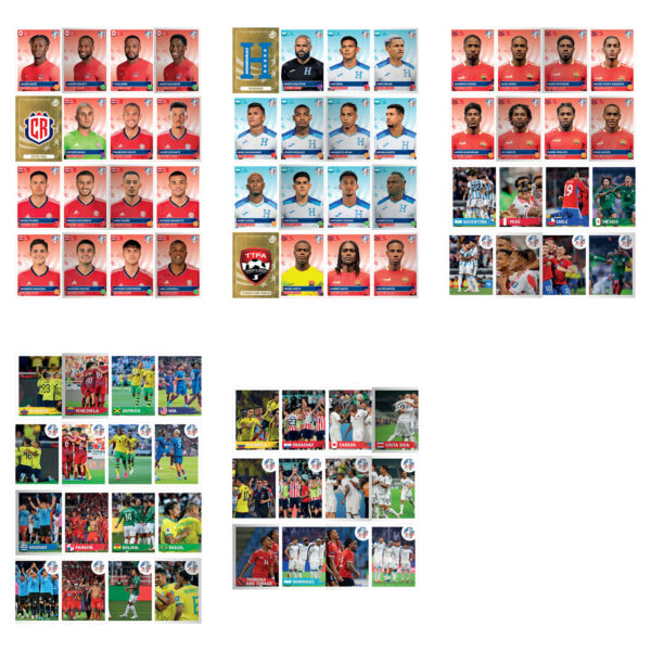 Arquivo PDF Figurinhas Copa América 2024 Estados Unidos