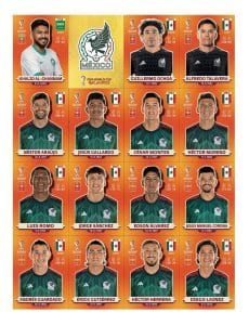 Arquivo Pdf Todas Figurinhas Copa Mundo 2022 Fundo Laranja