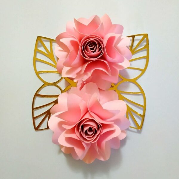 Arquivos Corte Molde Flores de Papel Papelaria Personalizada