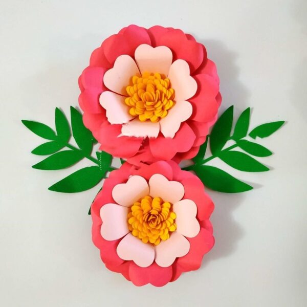 Arquivos Corte Molde Flores de Papel Papelaria Personalizada