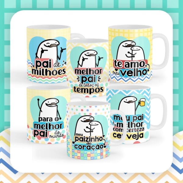 Arquivos de Corte Dia dos Pais Flork Ilustrações Lettering