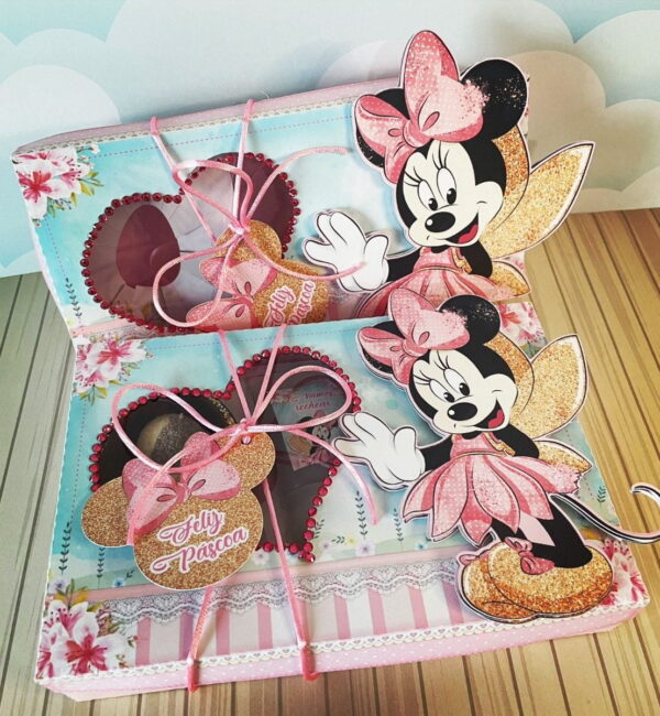 Arquivos De Corte Páscoa Minnie Rosa Mini Confeiteiro