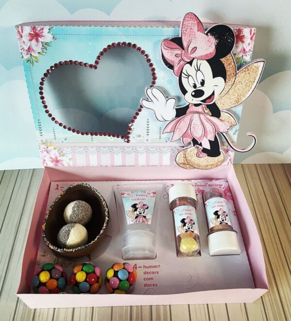 Arquivos De Corte Páscoa Minnie Rosa Mini Confeiteiro