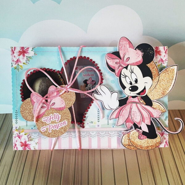 Arquivos De Corte Páscoa Minnie Rosa Mini Confeiteiro