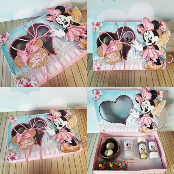 Arquivos De Corte Páscoa Minnie Rosa Mini Confeiteiro