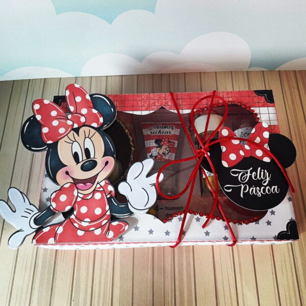 Arquivos De Corte Páscoa Minnie Vermelha Mini Confeiteiro