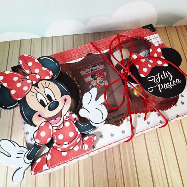 Arquivos De Corte Páscoa Minnie Vermelha Mini Confeiteiro