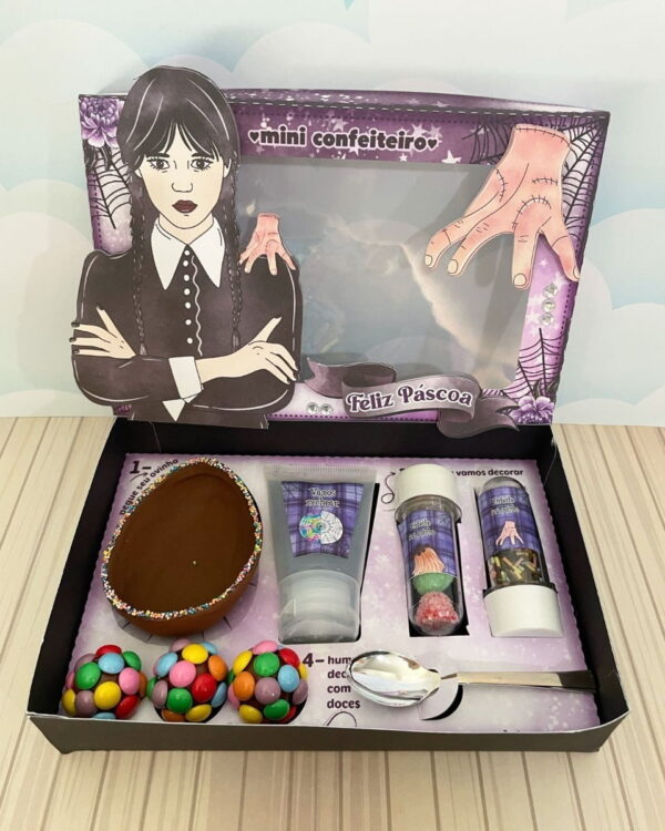 Arquivos De Corte Páscoa Wandinha Mini Confeiteiro