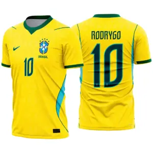 Arte Camisa Seleção Brasil Titular Copa 2026-2027 Vetor Cdr 34 Arte Camisa Seleção Brasil Titular Copa 2026-2027 Vetor Cdr