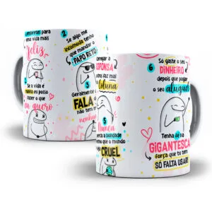 Arte Caneca 6 Lembretes Especiais Para Uma Vida Mais Feliz