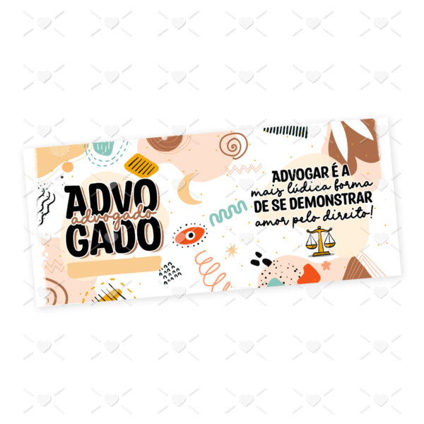 Arte Caneca Advogado(a) Direito Profissões Coloridas