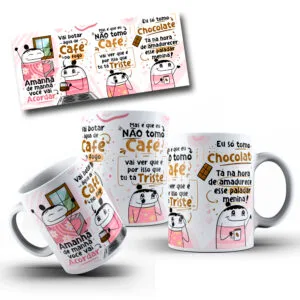 Arte Caneca Amanhã de Manhã Você Vai Acordar Camila Barros