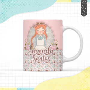 Arte Caneca Anne