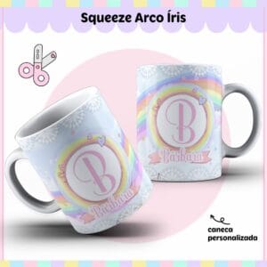Arte Caneca Arco Íris