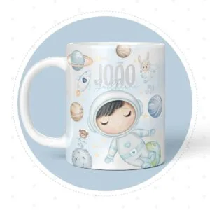Arte Caneca Astronauta Cute 35 Arte Caneca Astronauta Cute