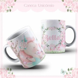 Arte Caneca Baby Unicórnio