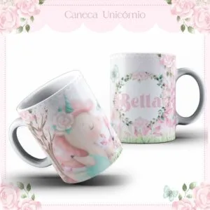 Arte Caneca Baby Unicórnio 11 Arte Caneca Baby Unicórnio