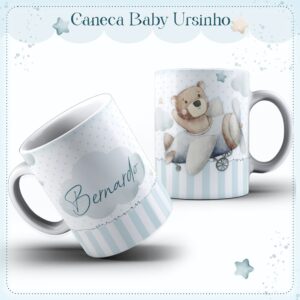 Arte Caneca Baby Urso