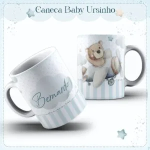 Arte Caneca Baby Urso 11 Arte Caneca Baby Urso