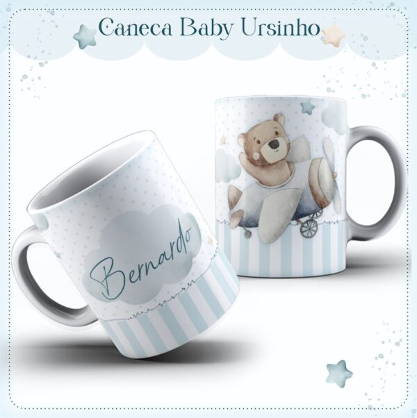 Arte Caneca Baby Urso