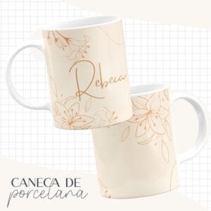 Arte Caneca Bege