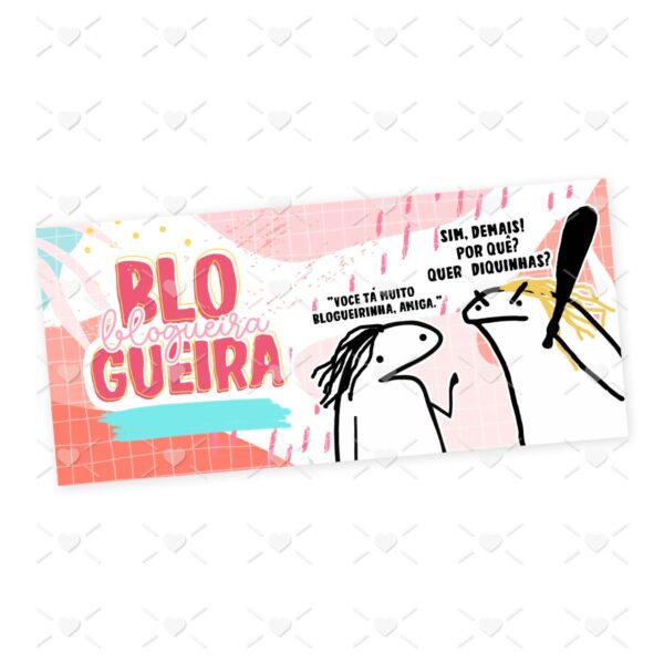 Arte Caneca Blogueira Profissões Flork Arquivo Jpg