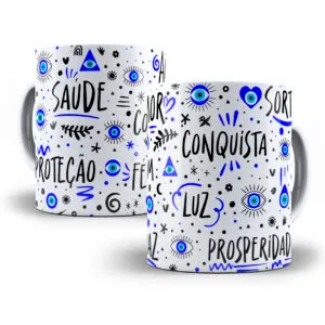 Arte Caneca Boas Energias Amor Sorte Saúde Proteção Fé Paz 20 Arte Caneca Boas Energias Amor Sorte Saúde Proteção Fé Paz