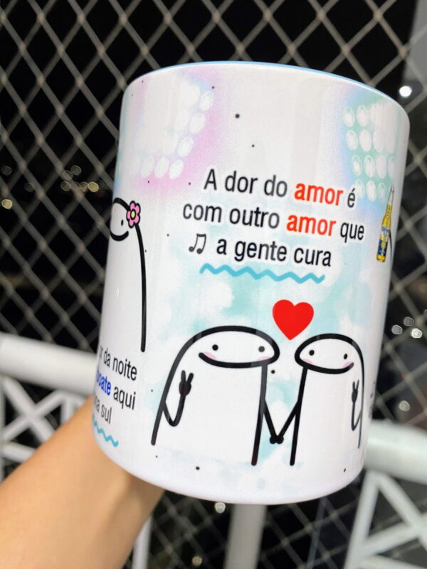 Arte Caneca Boate Azul