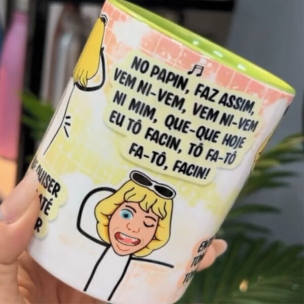 Arte Caneca Bola Aê Brisa Aê Que Hoje a Noite É de Prazer