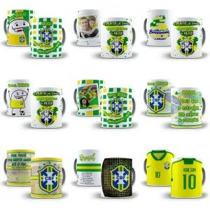 Arte Caneca Brasil 2022 Copa Do Mundo Qatar Editável 41 Arte Caneca Brasil 2022 Copa Do Mundo Qatar Editável