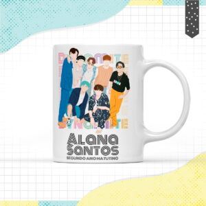 Arte Caneca BTS